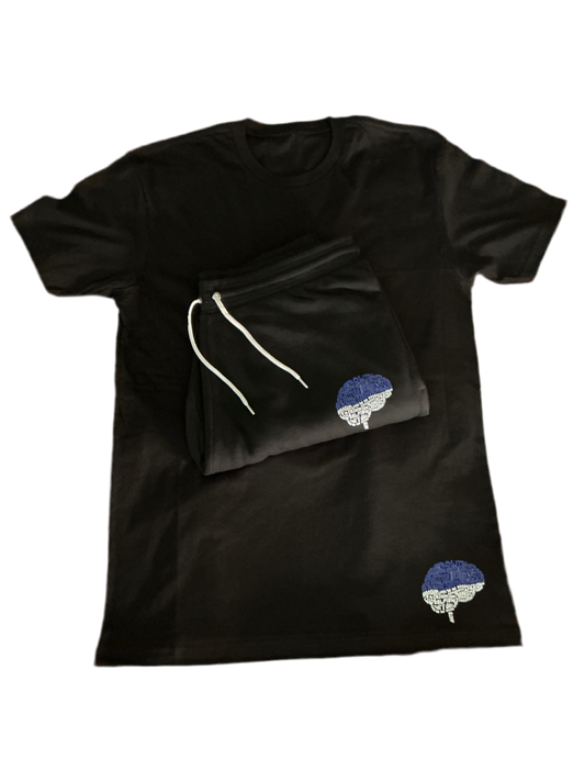 Growth Shirt (Blue & White Brain)