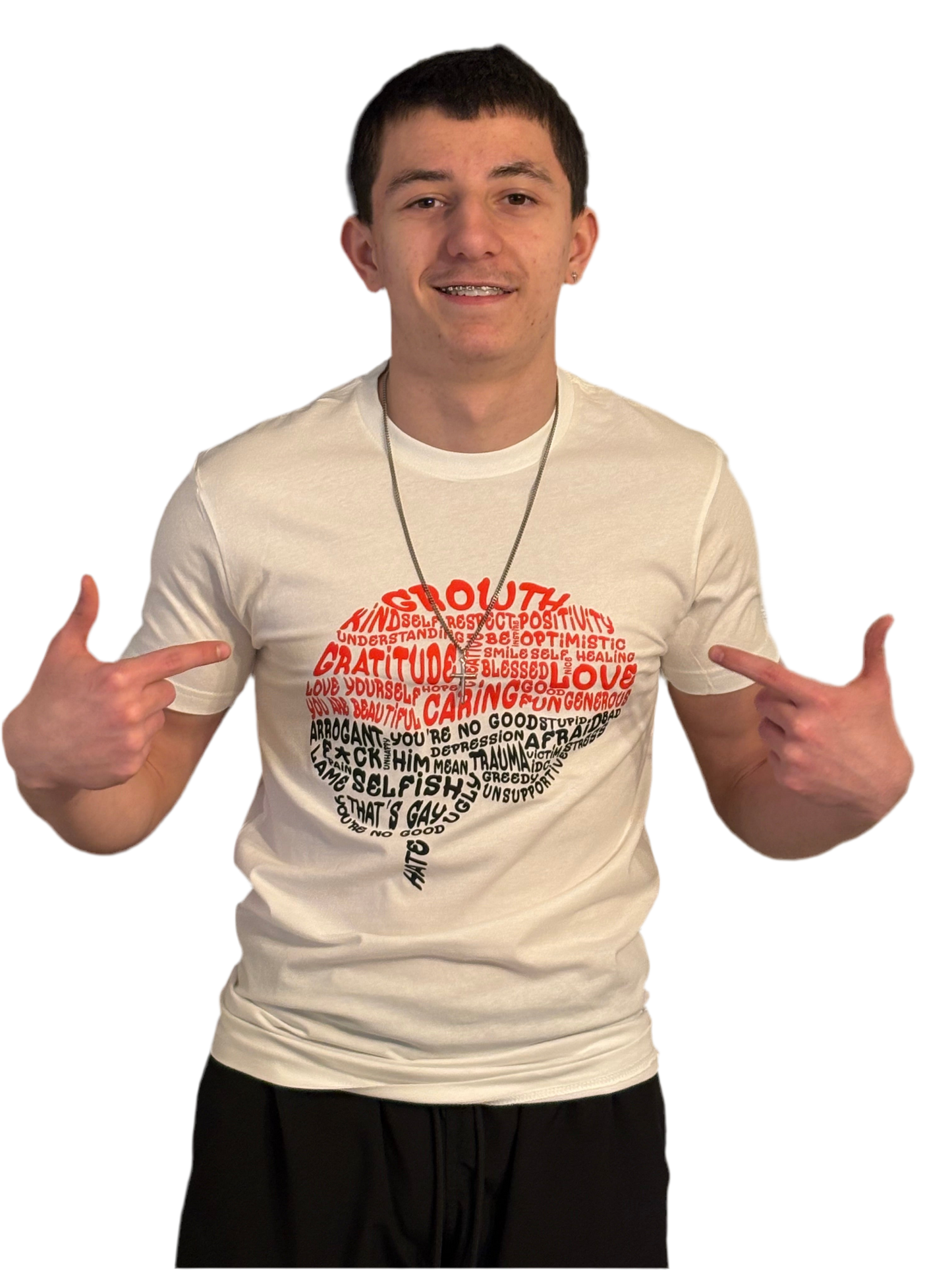 Growth T-Shirt BLACK OR WHITE option